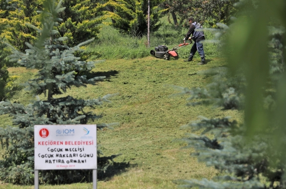 Keçiören’de parklar yenileniyor