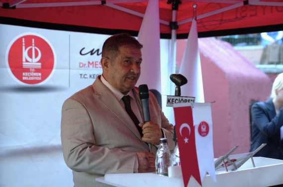 Keçiören’de Şeyh Şamil anısına büst açılışı yapıldı