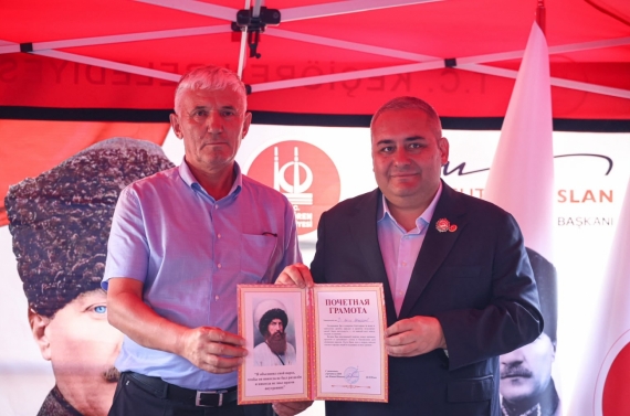 Keçiören’de Şeyh Şamil anısına büst açılışı yapıldı