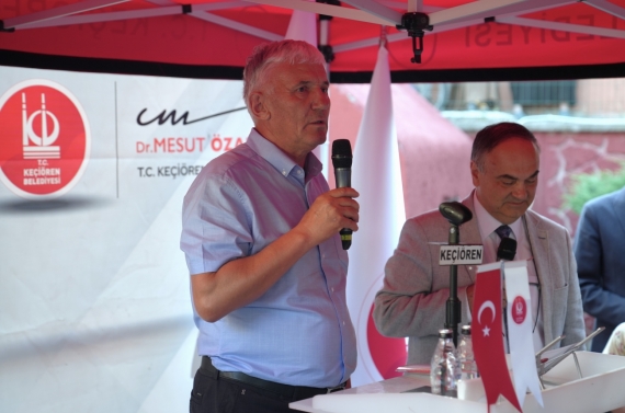 Keçiören’de Şeyh Şamil anısına büst açılışı yapıldı