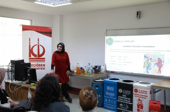 Keçiören’de sıfır atık bilinci eğitimlerle yaygınlaşıyor