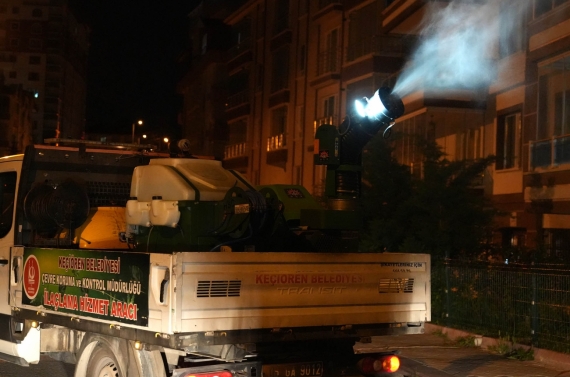Keçiören’de sineklere geçit yok!