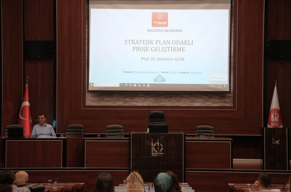 Keçiören’de stratejik plan odaklı proje geliştirme eğitimi