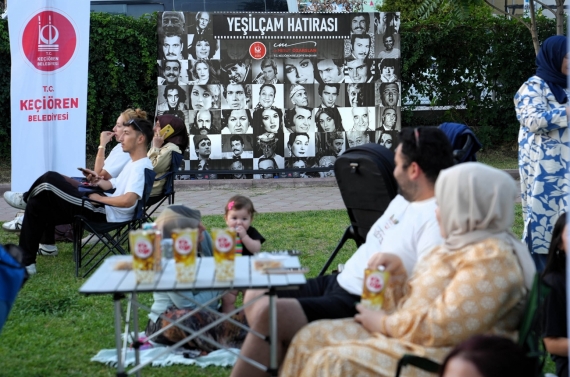 Keçiören’de yaz akşamları Yeşilçam’la şenleniyor