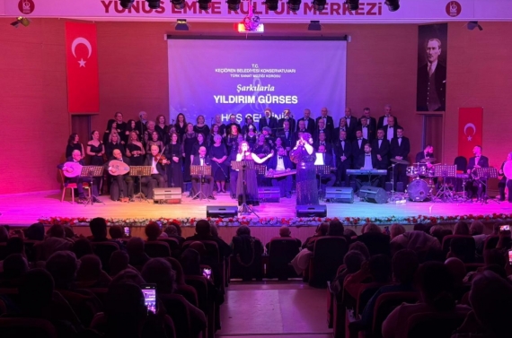 Keçiören’de Yıldırım Gürses anısına konser düzenlendi