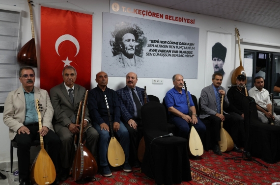 Keçiören’de Âşıklar Kıraathanesi geleneği geleceğe taşıyor