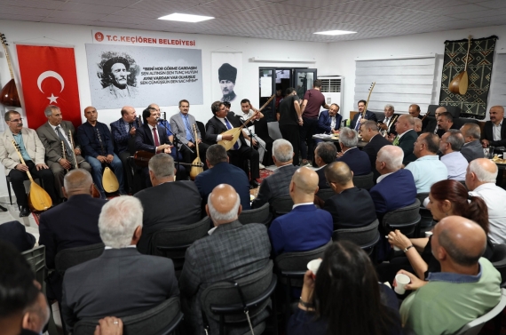Keçiören’de Âşıklar Kıraathanesi geleneği geleceğe taşıyor