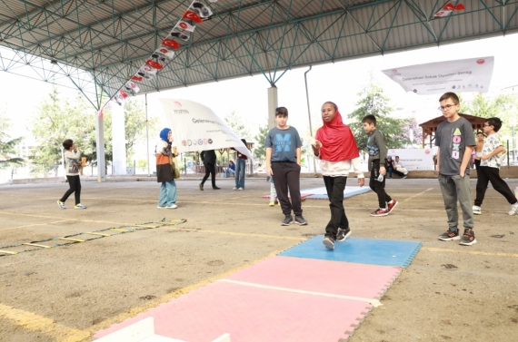 Keçiören’deki Sokak Oyunları Festivali’nde doyasıya eğlence