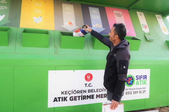 Keçiören’den geri dönüşüme büyük katkı