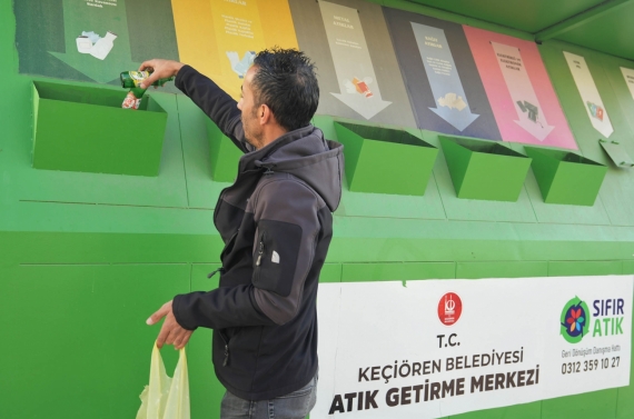 Keçiören’den geri dönüşüme büyük katkı