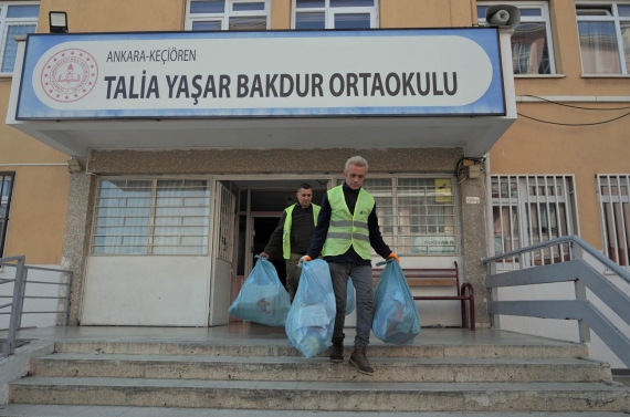 Keçiören’den geri dönüşüme büyük katkı