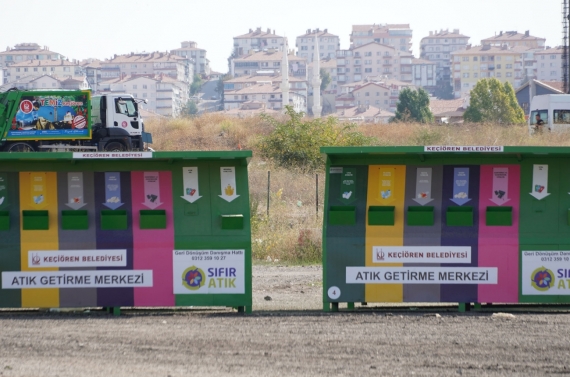 Keçiören’e 60 adet Atık Toplama Merkezi kazandırıldı