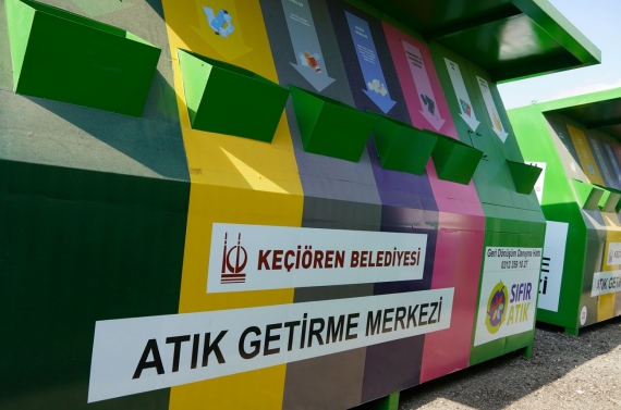 Keçiören’e 60 adet Atık Toplama Merkezi kazandırıldı