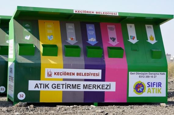 Keçiören’e 60 adet Atık Toplama Merkezi kazandırıldı