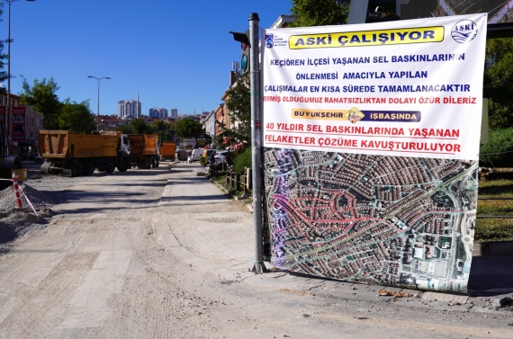 Keçiören’in 40 yıllık altyapı sorunu tarihe karışıyor