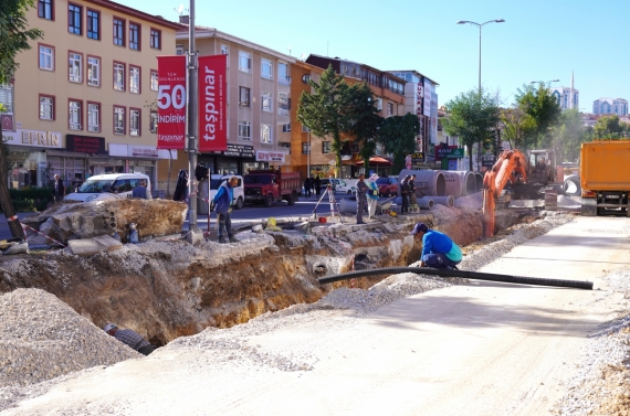 Keçiören’in 40 yıllık altyapı sorunu tarihe karışıyor