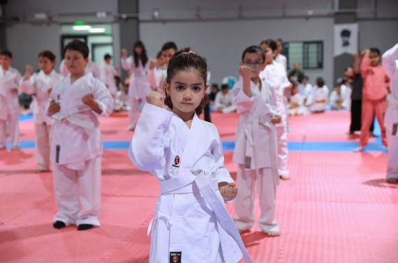 Keçiören’in altyapı sporcuları Karate Kuşak Sınavı’nda ter döktü