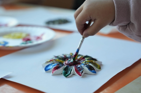 Keçiörenli çocuklar workshop ile doyasıya eğlendi