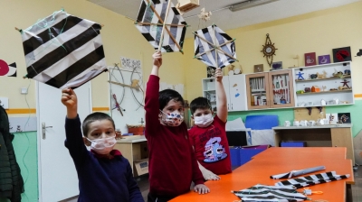 Keçiörenli minikler Çocuk Eğitim Merkezi’nde bilimle büyüyor