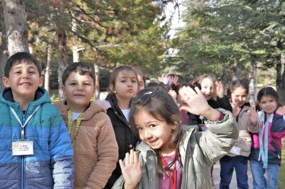 Keçiörenli minikler tabiat tarihiyle buluştu