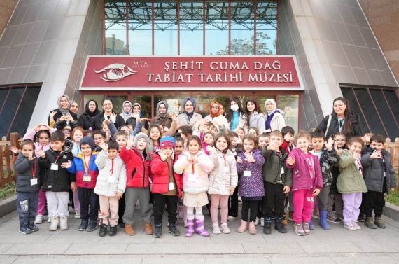 Keçiörenli minikler tabiat tarihiyle buluştu