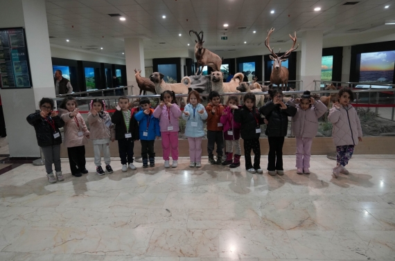 Keçiörenli minikler tabiat tarihiyle buluştu