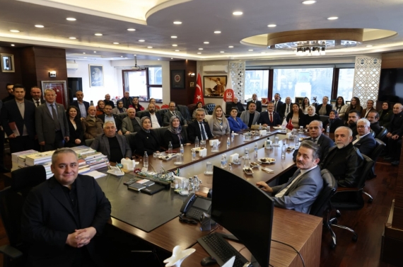 Keçiörenli muhtarlardan Başkan Özarslan’a destek ziyareti