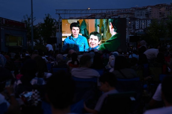 Keçiörenliler Açık Hava Sinema Günleri’nde buluştu