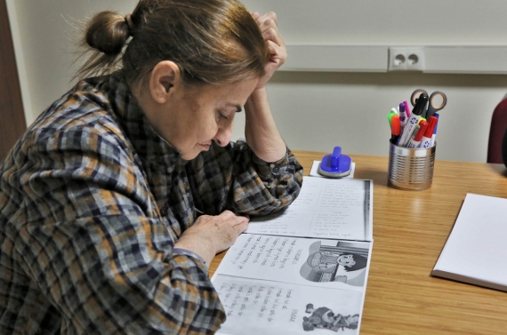 KEÇMEK’lerde okuma yazma kurslarına yoğun ilgi