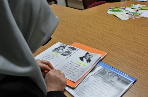 KEÇMEK’lerde okuma yazma kurslarına yoğun ilgi