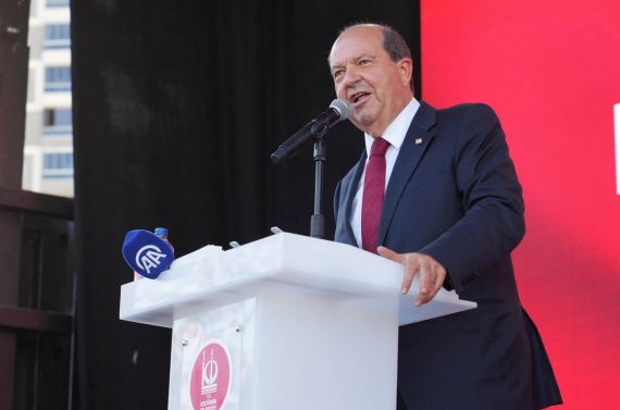 Kıbrıs Barış Harekâtı Parkı Cumhurbaşkanı Ersin Tatar’ın katılımıyla açıldı