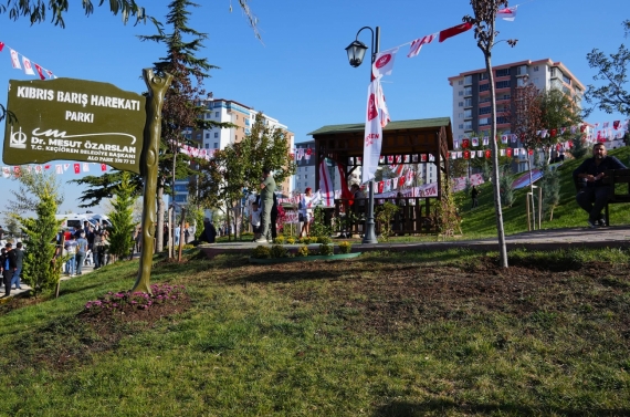 Kıbrıs Barış Harekâtı Parkı Cumhurbaşkanı Ersin Tatar’ın katılımıyla açıldı