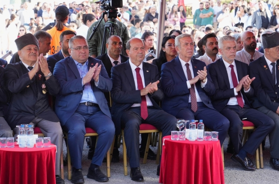Kıbrıs Barış Harekâtı Parkı Cumhurbaşkanı Ersin Tatar’ın katılımıyla açıldı