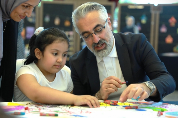 Küçük ellerin emekleri sanatseverleri sergide buluşturdu
