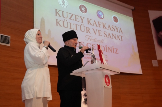 Kuzey Kafkasya Kültür ve Sanat Festivali renkli görüntülerle sona erdi