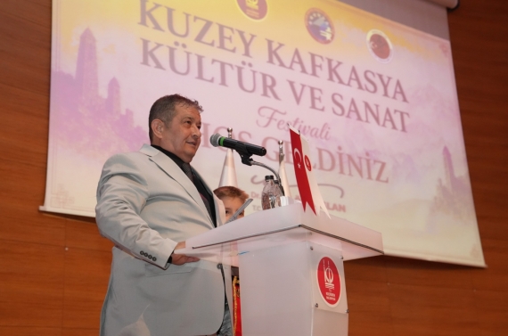 Kuzey Kafkasya Kültür ve Sanat Festivali renkli görüntülerle sona erdi