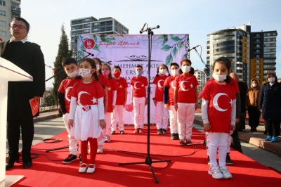 Mehmet Akif Ersoy Parkı ve Anıtı Keçiören Sancaktepe’de açıldı