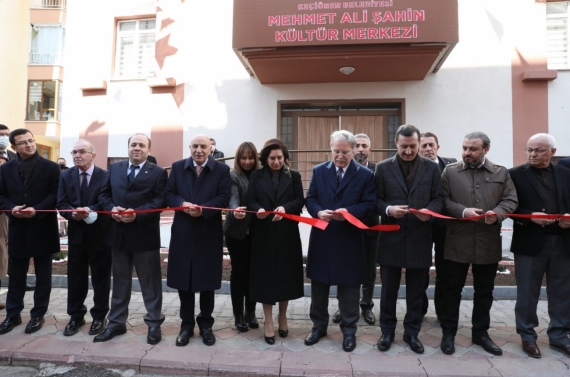 Mehmet Ali Şahin Kültür Merkezi Keçiören’de açıldı