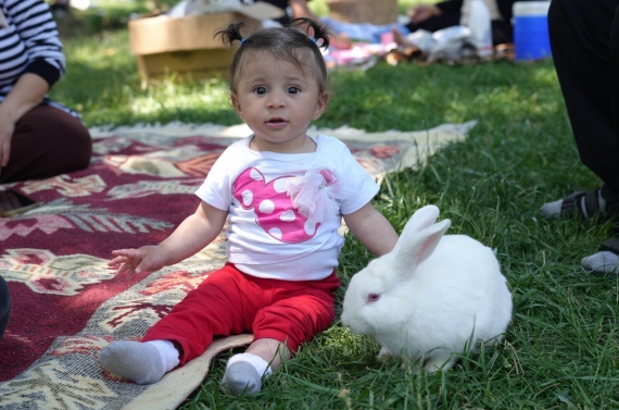 Mesire alanları dolup taştı