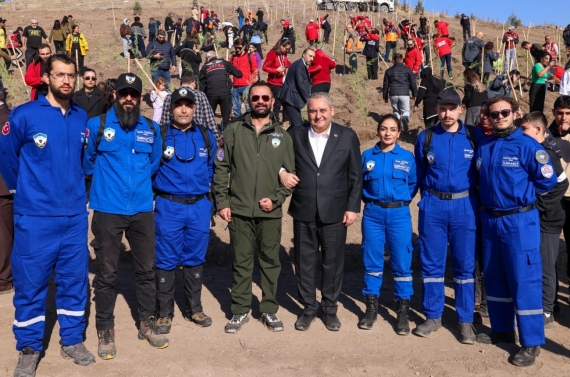 Milli Ağaçlandırma Günü’nde Keçiören’de fidanlar toprakla buluştu