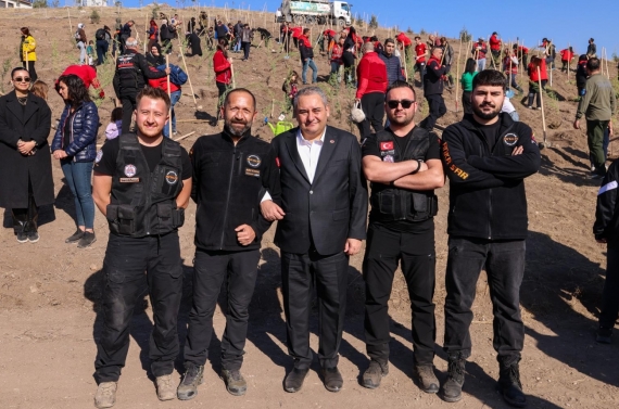 Milli Ağaçlandırma Günü’nde Keçiören’de fidanlar toprakla buluştu