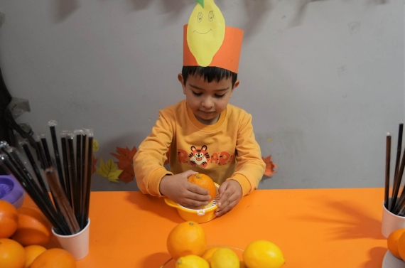 Miniklerden renkli C Vitamini Şenliği