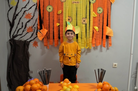 Miniklerden renkli C Vitamini Şenliği