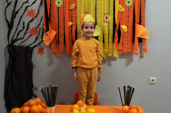 Miniklerden renkli C Vitamini Şenliği