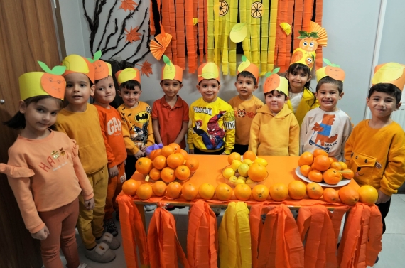 Miniklerden renkli C Vitamini Şenliği