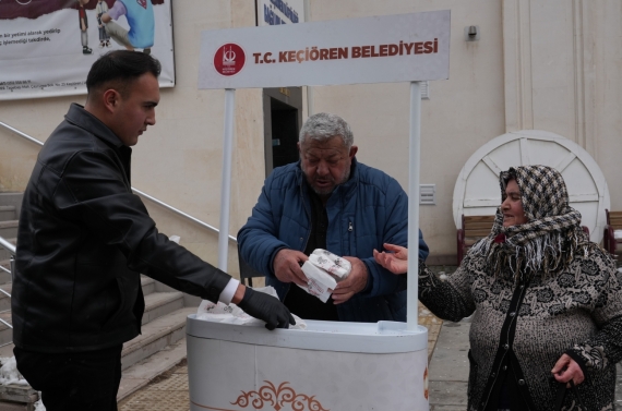 Miraç Kandili’nin bereketi Keçiören’de hep birlikte yaşandı