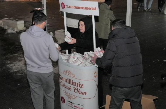 Miraç Kandili’nin bereketi Keçiören’de hep birlikte yaşandı