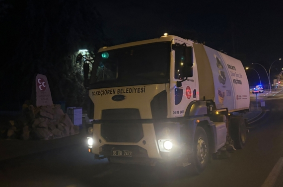 NATO Zirvesi öncesi Keçiören’de yoğun temizlik mesaisi