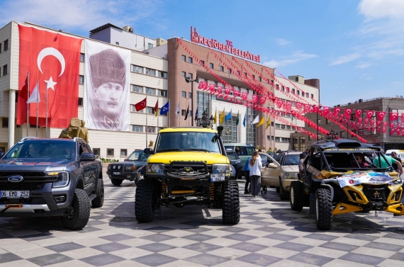 Özel bireylere özel offroad konvoyu