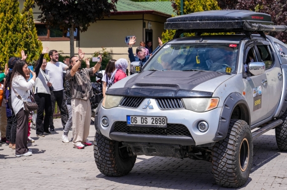 Özel bireylere özel offroad konvoyu